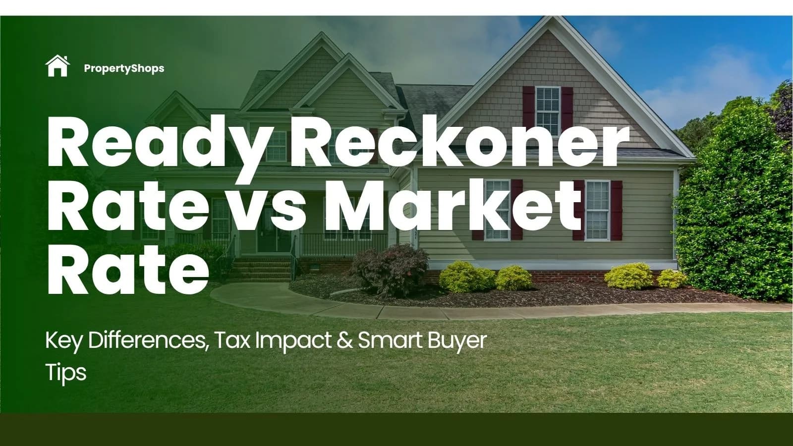 Ready Reckoner Rate vs Market Rate: What Buyers and Sellers Need to Know